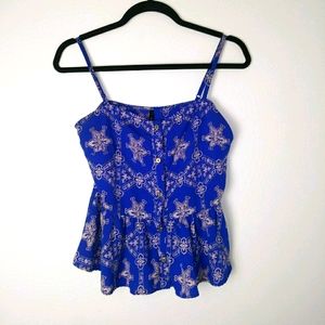 Peplum BOHO crop top